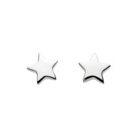 Dew Stu Solid Star Studs Earrings