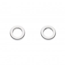 Dew Stu Small Open Circle Studs Earrings