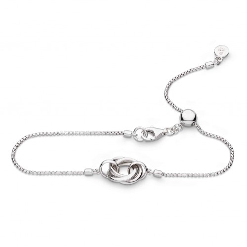 Kit Heath Silver Bevel Trilogy Bracelet