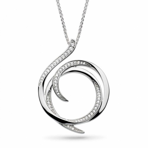 Helix Wrap Pavé Grande Necklace Helix Wrap Pavé Grande Necklace