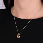 Enchanted Petal Golden Necklace