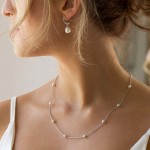 Astoria Pearl Station Necklace