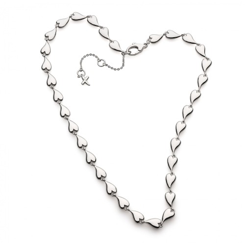 Desire Kiss Hearts Collar Necklace