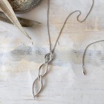 Kit Heath Entwine Twine Twist Trio Link Necklace
