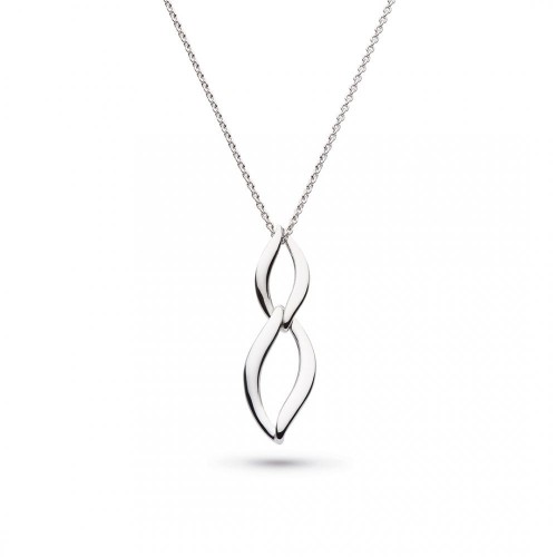 Kit Heath Entwine Twine Link Duo Petite Necklace