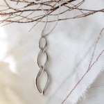 Kit Heath Entwine Twine Link Trio Necklace