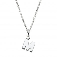 Dew Stu Dinky M Initial Pendant