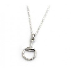 Hiho Silver Half Snaffle Necklace 