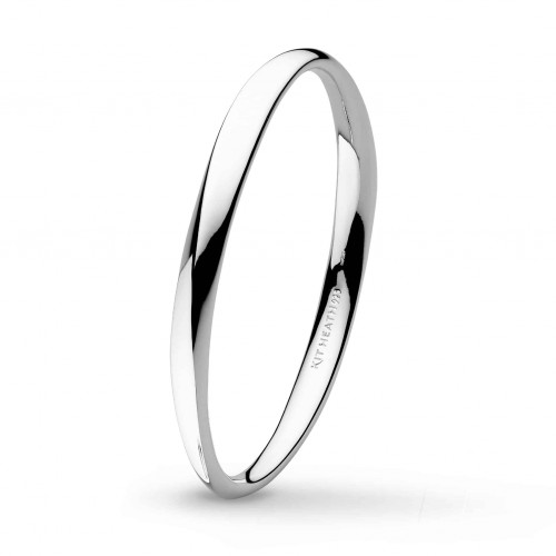 Kit Heath Silver Bevel Cirque Bangle