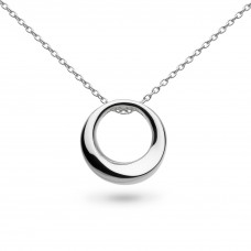 Kit Heath Silver Bevel Cirque Necklace