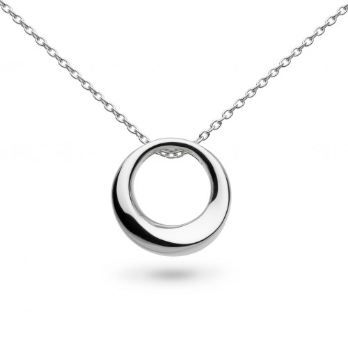 Kit Heath Silver Bevel Cirque Necklace