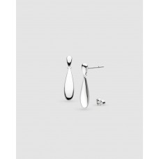 Kit Heath Silver Coast Pebble Smooth Slim Stud Drop Earrings Kit Heath Silver Coast Pebble Smooth Slim Stud Drop Earrings