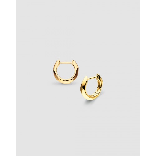 Kit Heath Glint Geo Golden Hoop Earrings