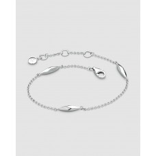 Kit Heath Silver Glint Station Bracelet