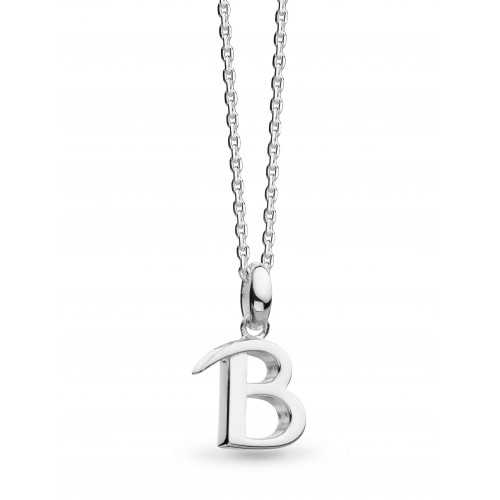 Kit Heath Silver Signature Classic B Necklace