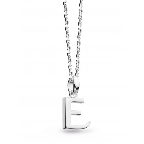 Kit Heath Silver Signature Classic E Necklace