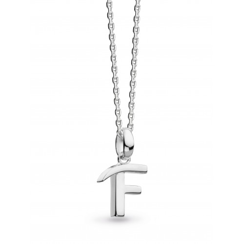Kit Heath Silver Signature Classic F Necklace