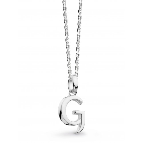 Kit Heath Silver Signature Classic G Necklace