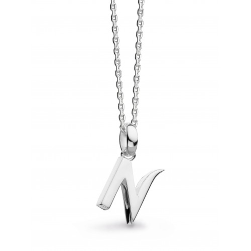 Kit Heath Silver Signature Classic N Necklace