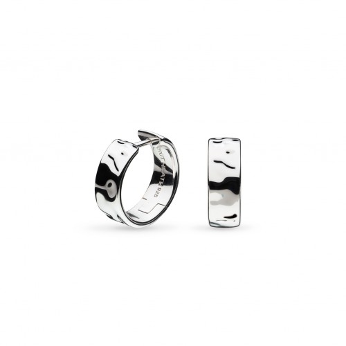 Kit Heath Silver Mirage Reflect Hoop Earrings Kit Heath Silver Mirage Reflect Hoop Earrings