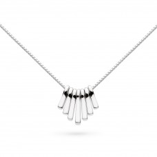 Kit Heath Silver Array Dangle Necklace