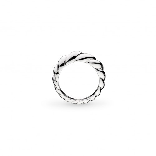 Kit Heath Silver Océane Shell Echo Ring