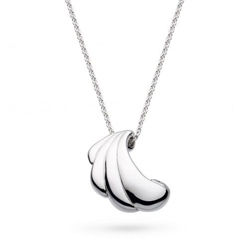Kit Heath Silver Océane Shell Echo Grande Necklace