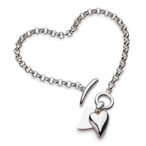 Kit Heath Silver Love Duet Bracelet