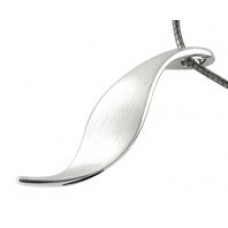 LBJ Silver Wavy Pendant 