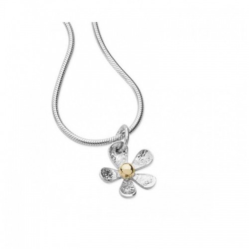 Linda Macdonald Silver Small Daisy Necklace