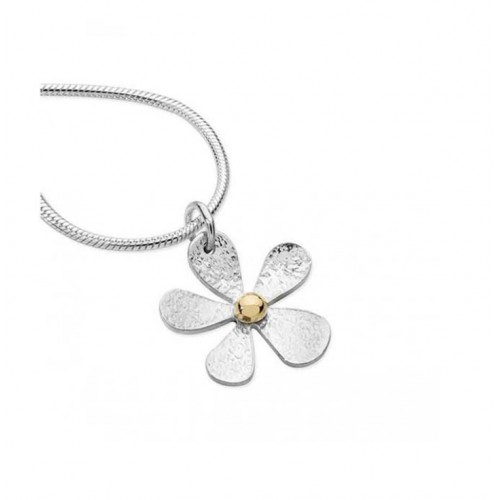 Linda Macdonald Silver Medium Daisy Necklace