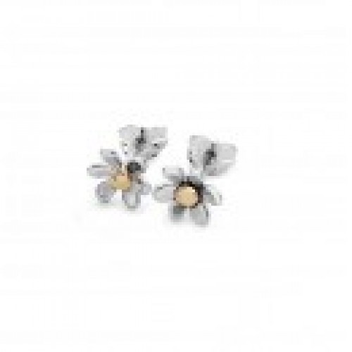 Linda Macdonald silver Small Daisy Studs
