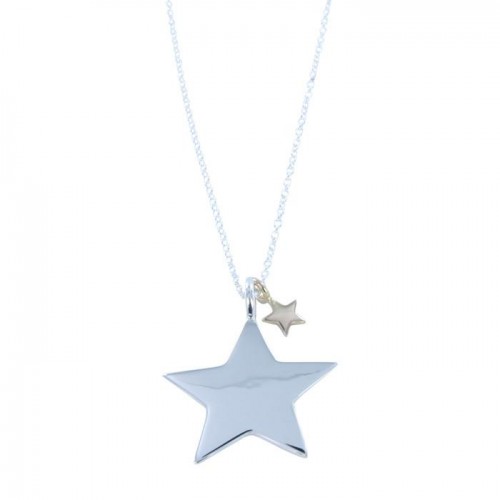 Reeves & Reeves Silver Star Necklace
