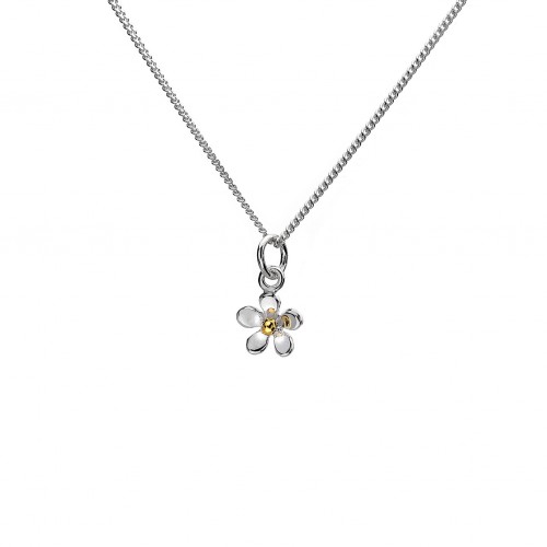 Small Silver Daisy Pedant Small Silver Daisy Pedant