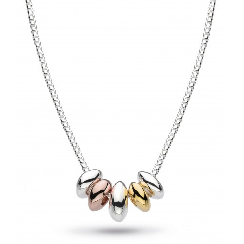 Kit Heath Silver Coast Tumble Pebble Gold Plate Necklace Kit Heath Silver Coast Tumble Pebble Gold Plate Necklace