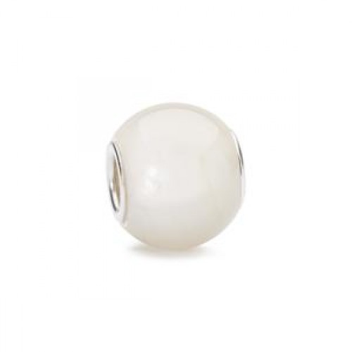 Round White Moonstone